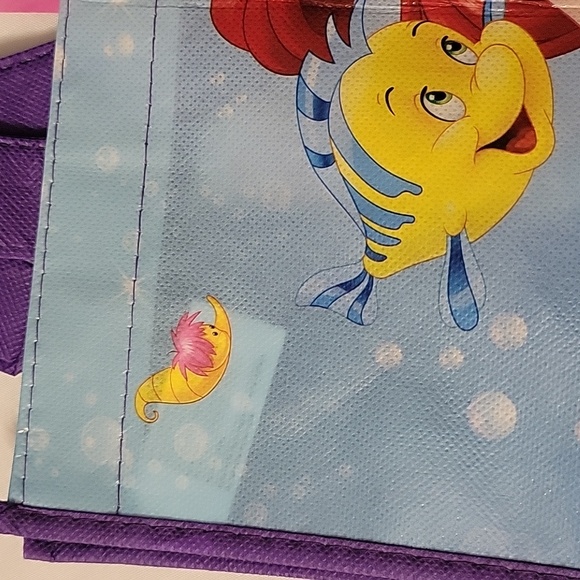 NEW Disney's Ariel, The Little Mermaid, Eco-friendly Reusable Tote Bag - Picture 8 of 17